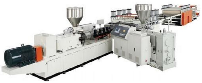 WPC/PVC結(jié)皮、自由發(fā)泡板生產(chǎn)線(xiàn)